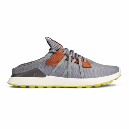 Olukai Manele Breathable Golf Shoes - Poi / Charcoal