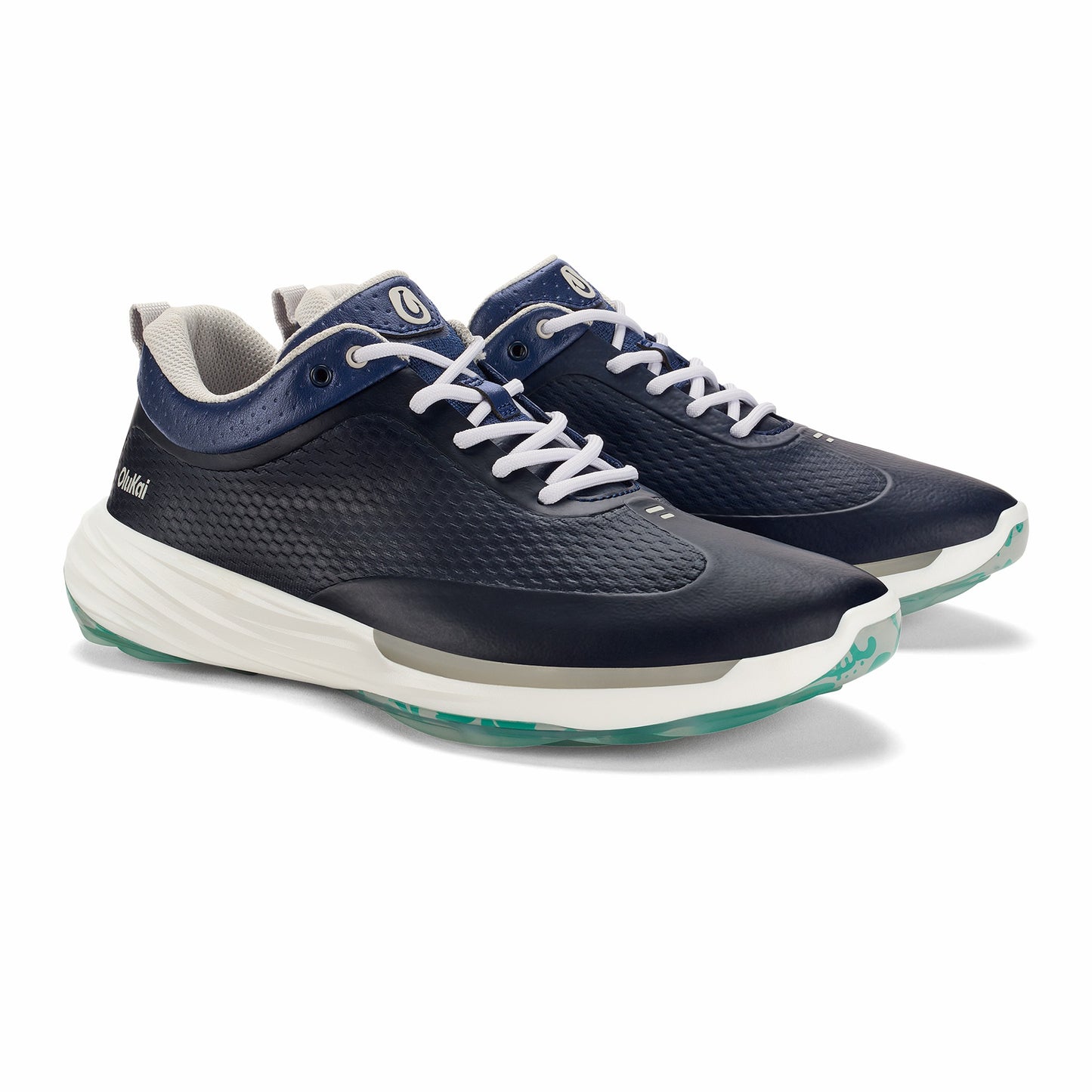 Olukai Mākena Waterproof Golf Shoes - Mood Indigo
