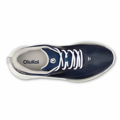 Olukai Mākena Waterproof Golf Shoes - Mood Indigo