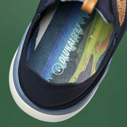 Olukai OluKai Kā‘anapali Golf Shoe - Trench Blue / Sea Ice