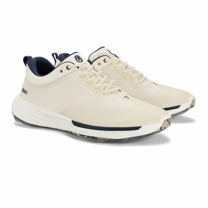 Olukai Mākena Waterproof Golf Shoes - White Sand