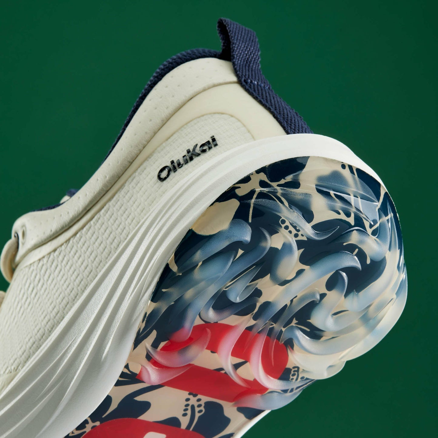 Olukai Mākena Waterproof Golf Shoes - White Sand