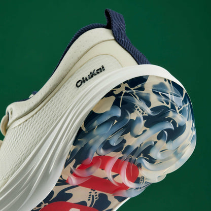 Olukai Mākena Waterproof Golf Shoes - White Sand