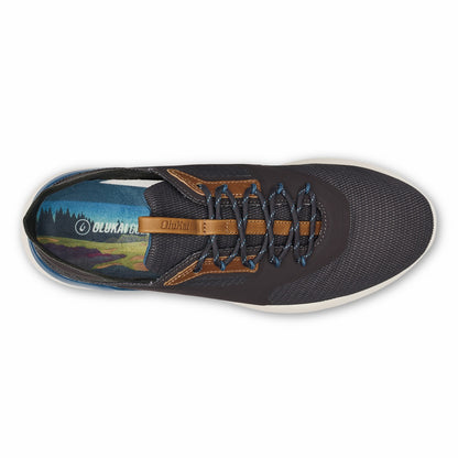 Olukai OluKai Kā‘anapali Golf Shoe - Pavement / Vintage Blue