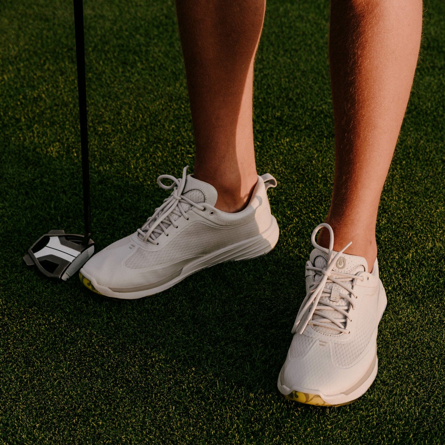 Olukai Mākena Waterproof Golf Shoes - Sterling