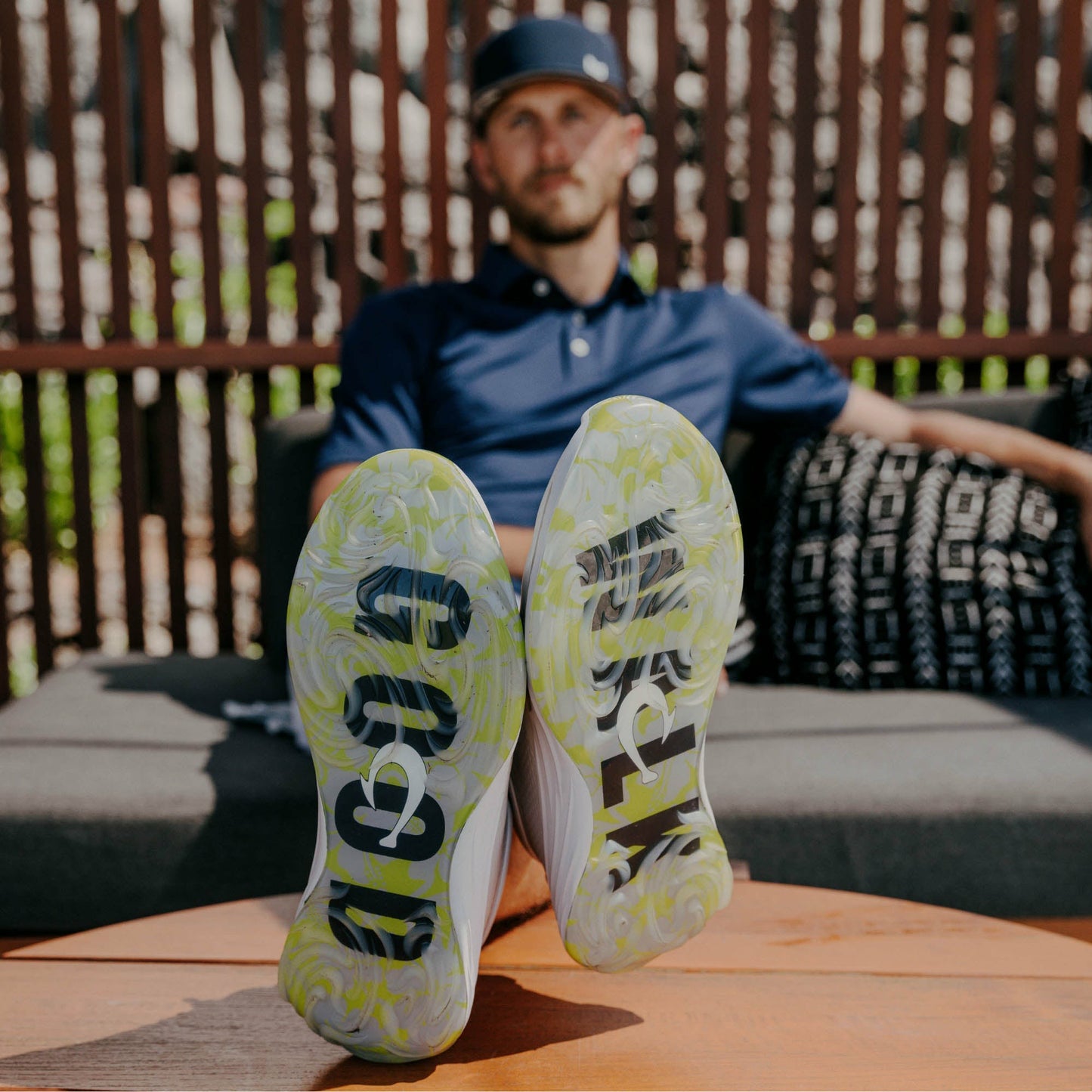Olukai Mākena Waterproof Golf Shoes - Sterling