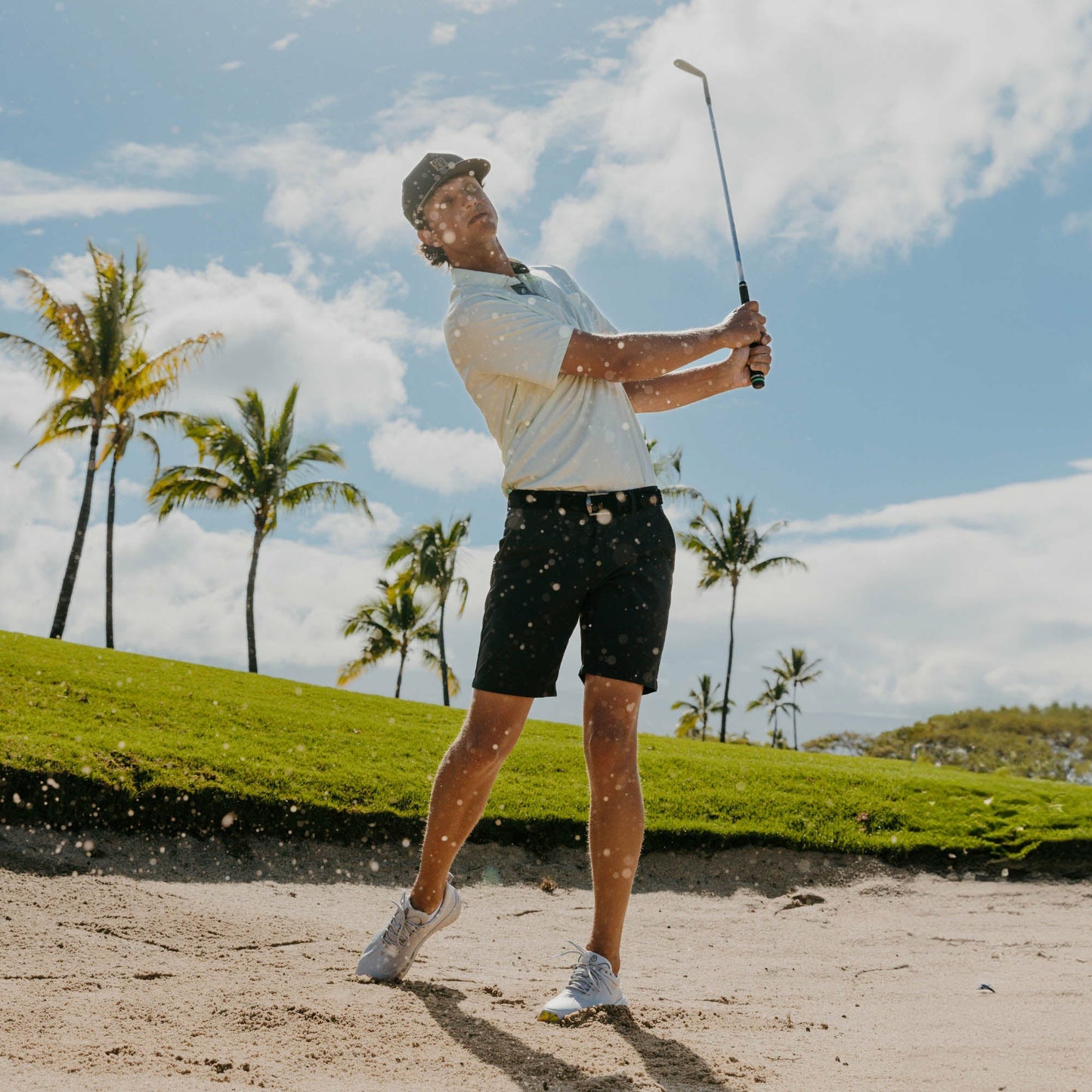 Olukai Mākena Waterproof Golf Shoes - Sterling