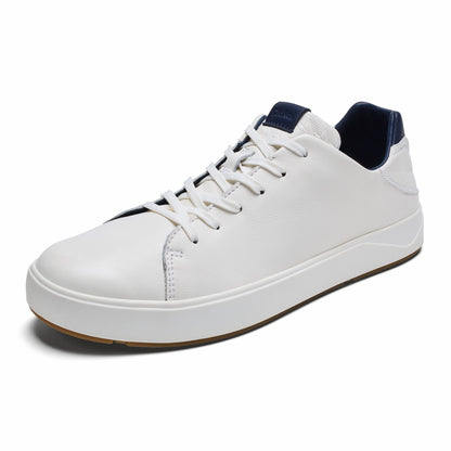 Olukai Lae‘ahi Lī ‘Ili Sneakers - Bright White / Trench Blue