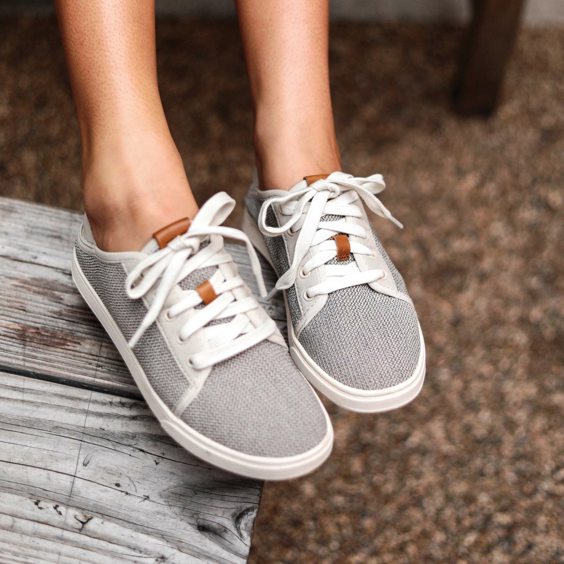 Olukai Pehuea Lī Lightweight Sneakers - Tapa
