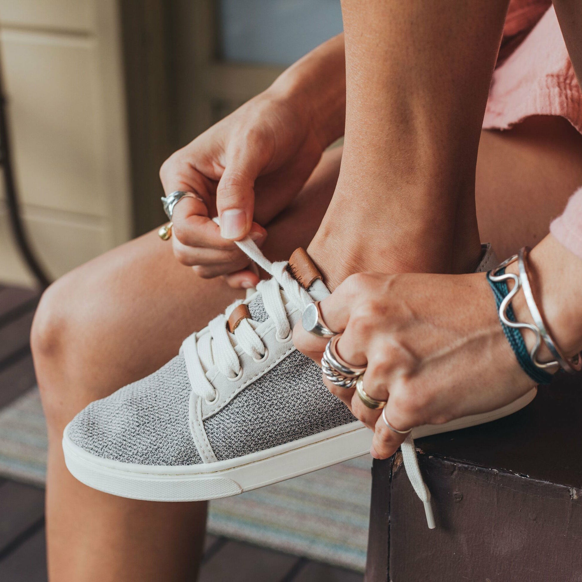 Olukai Pehuea Lī Lightweight Sneakers - Tapa