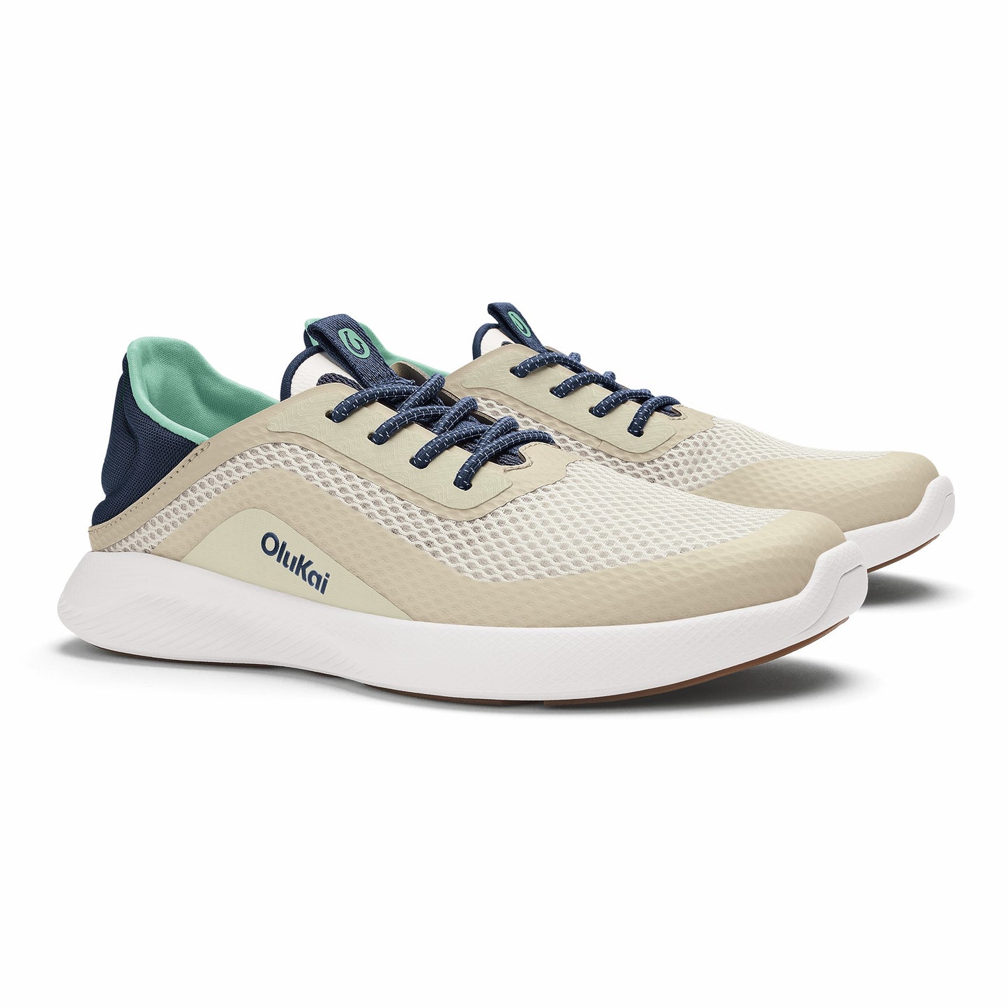 Olukai Kialoa - White Sand / Bright White