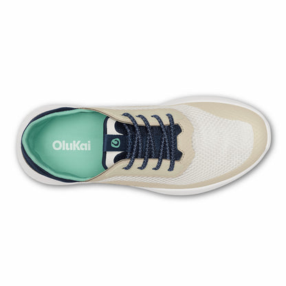Olukai Kialoa - White Sand / Bright White