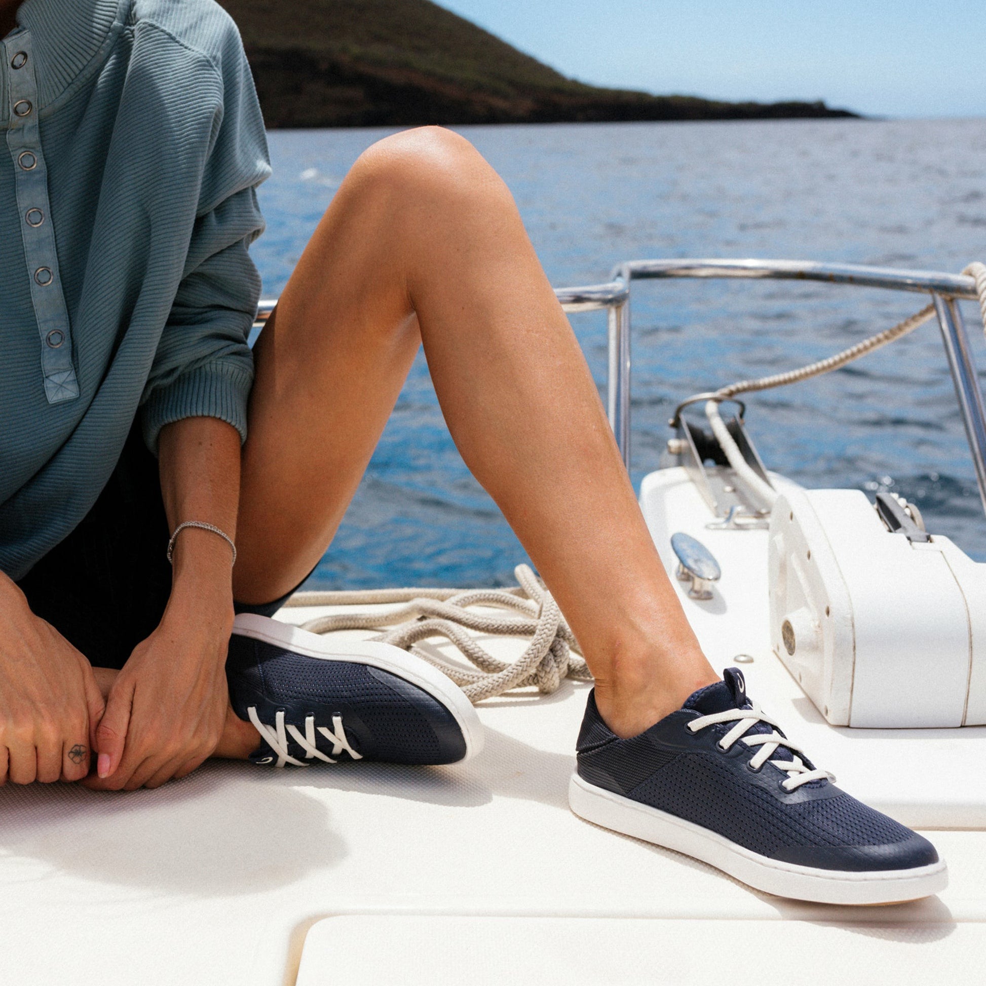 Olukai Kahakai - Trench Blue / Trench Blue