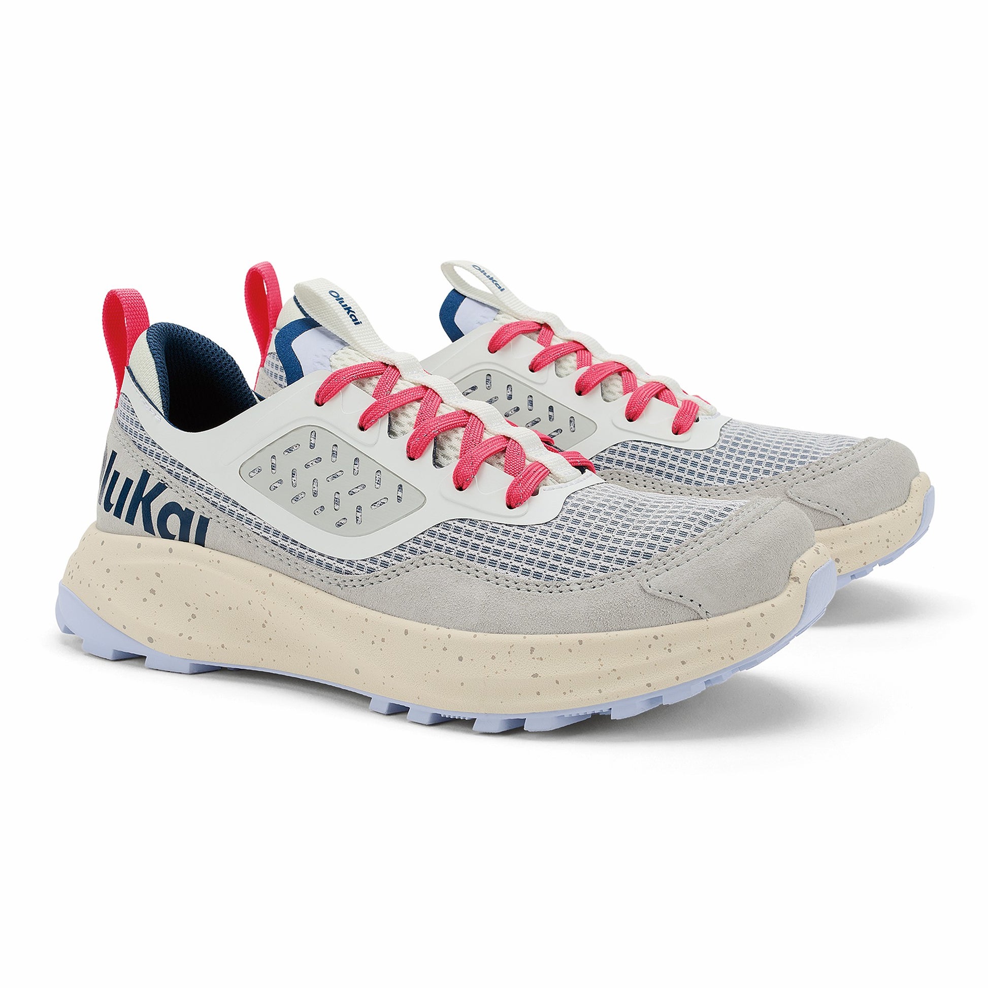 Olukai Makiki - Bright White / Coastal Blue