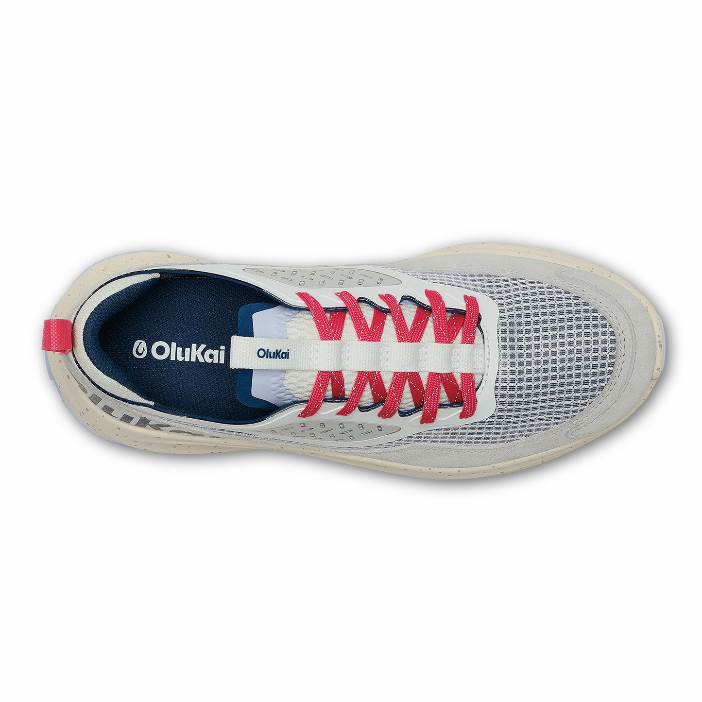 Olukai Makiki - Bright White / Coastal Blue