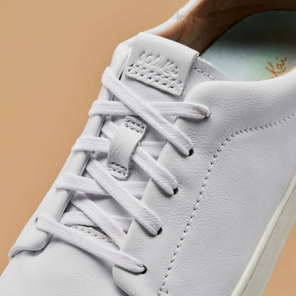 Olukai Pehuea Lī ‘Ili Leather Sneakers - White