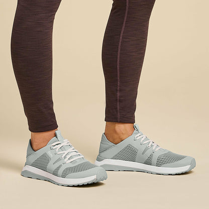Olukai Huia Athleisure Shoes - Pale Grey