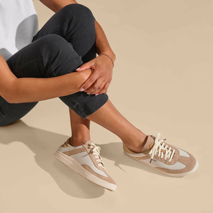 Olukai Kīlea Sneaker Shoes - Tan / Tapa