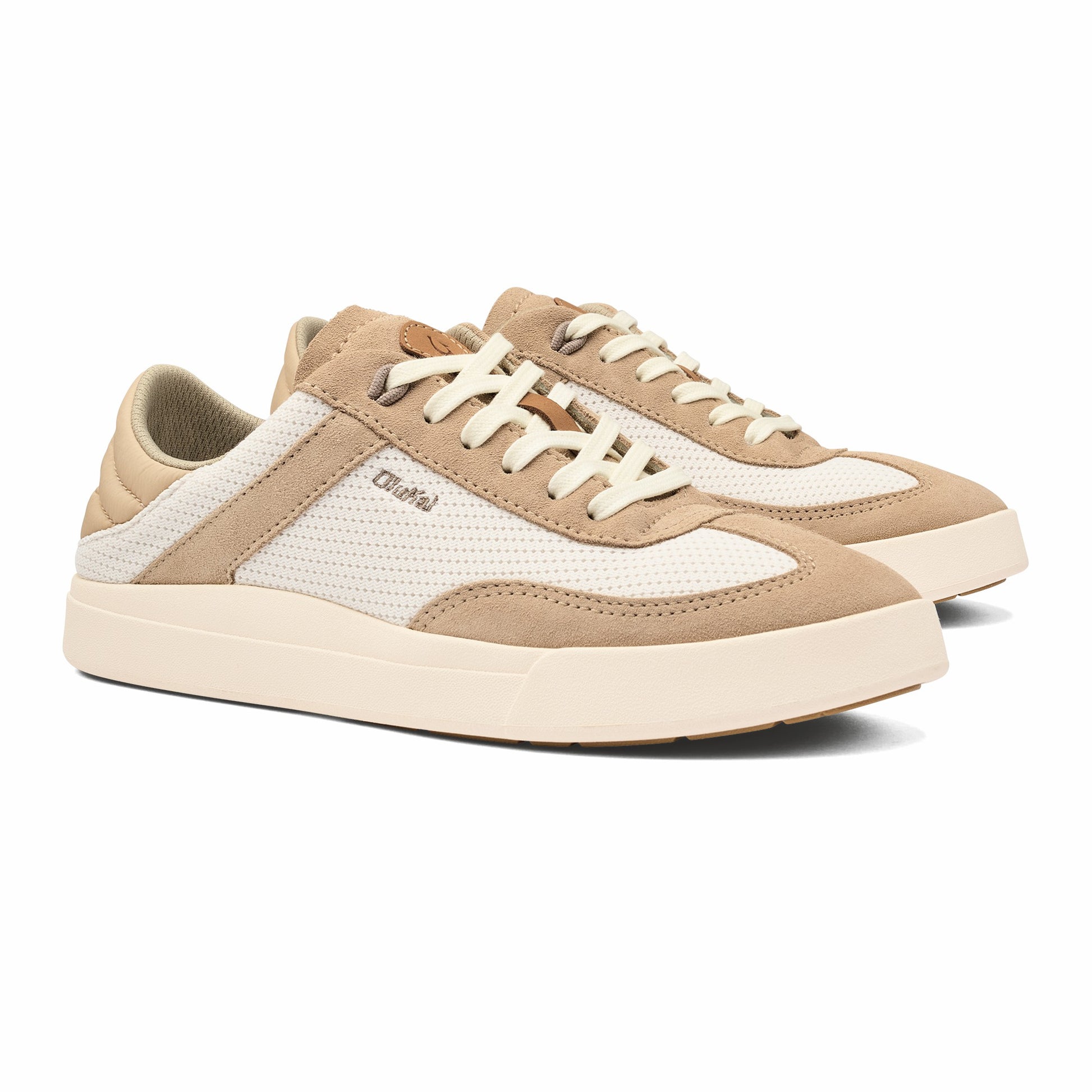 Olukai Kīlea Sneaker Shoes - Tan / Tapa