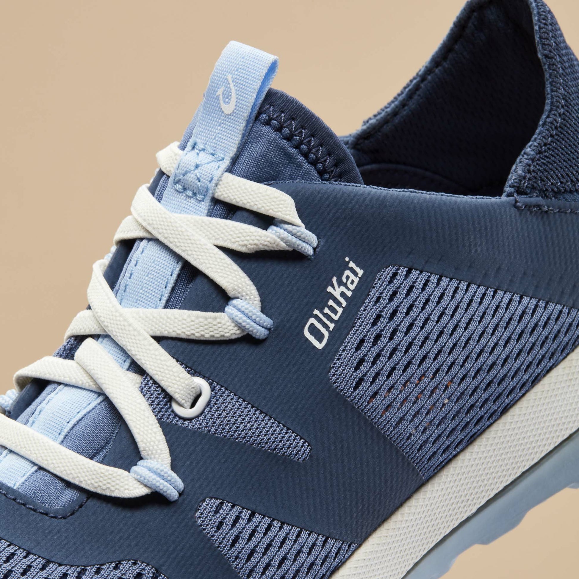 Olukai Huia Athleisure Shoes - Vintage Blue / Sea Ice