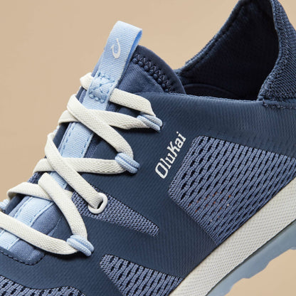 Olukai Huia Athleisure Shoes - Vintage Blue / Sea Ice