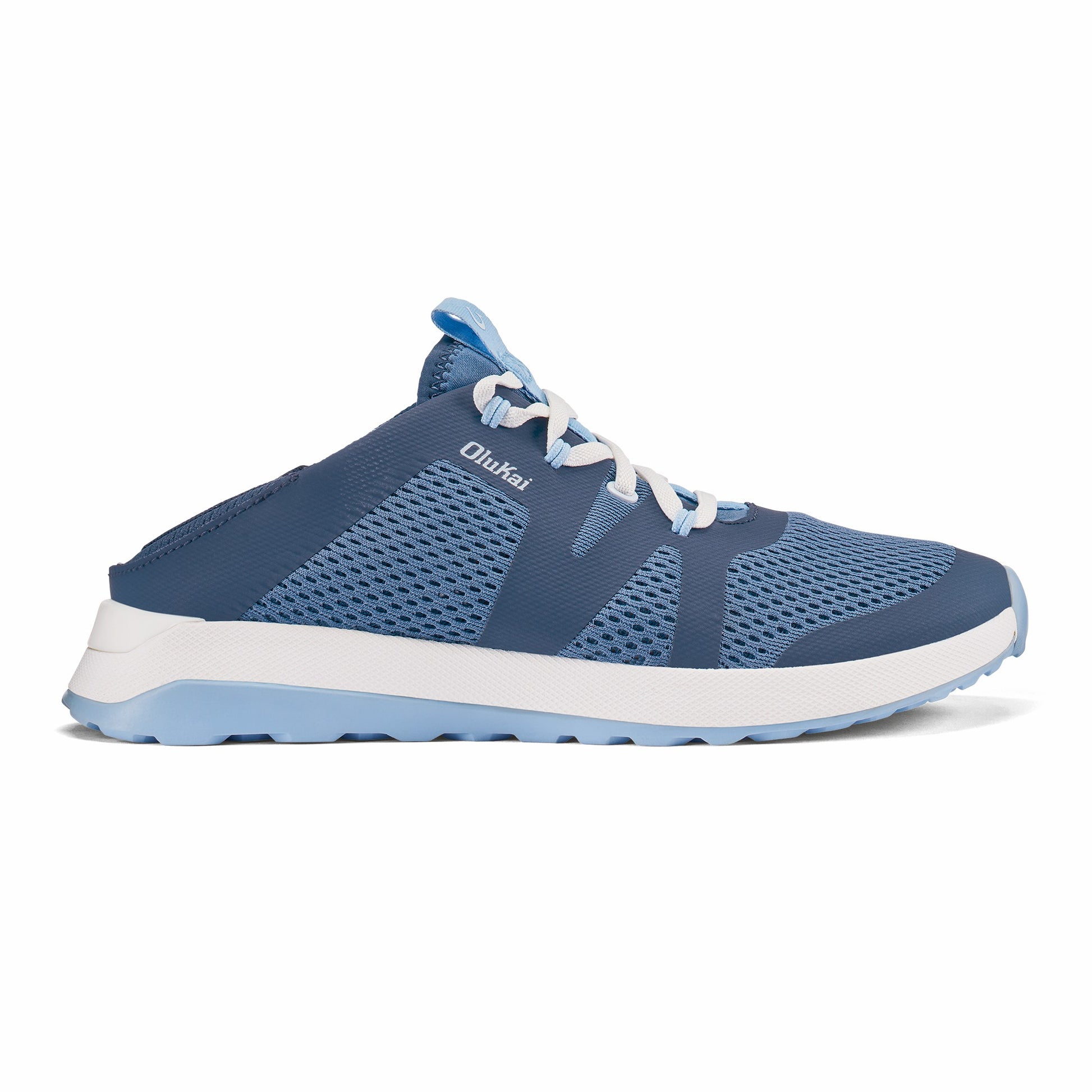 Olukai Huia Athleisure Shoes - Vintage Blue / Sea Ice