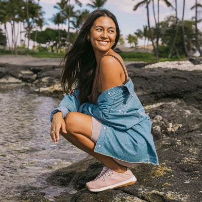 Olukai Huia Athleisure Shoes - Soft Pink