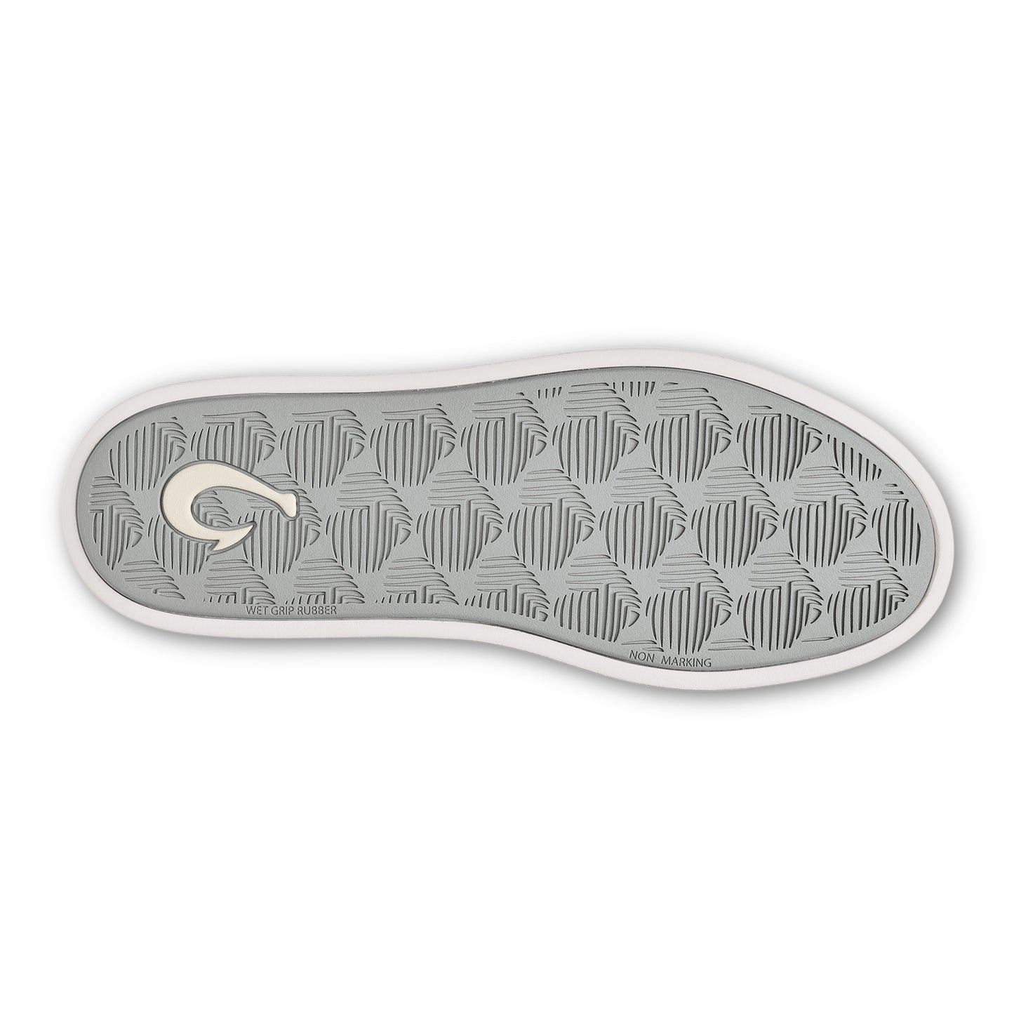 Olukai Pehuea Lī ‘Ili Leather Sneakers - Ash
