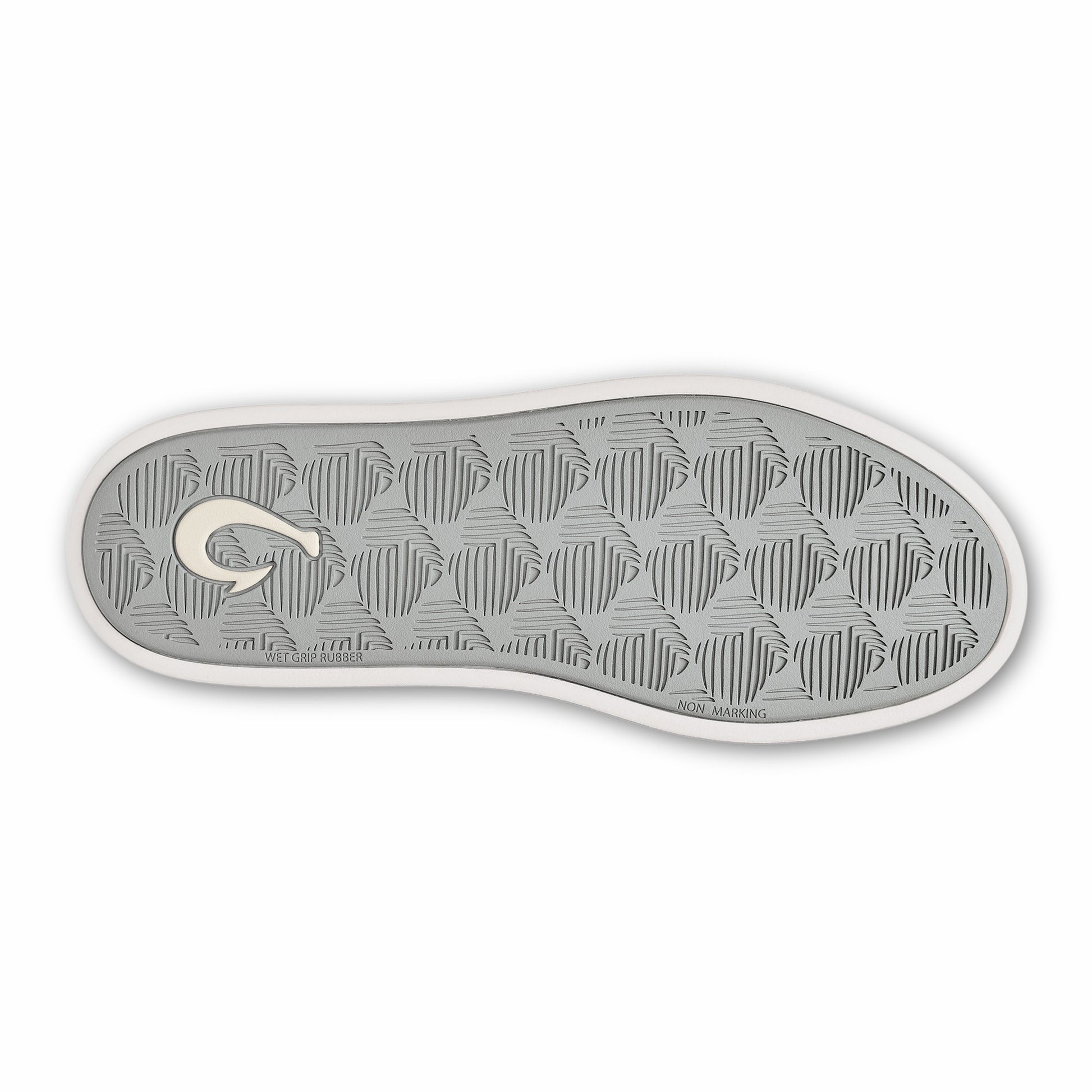 Olukai Pehuea Lī ‘Ili Leather Sneakers - Ash