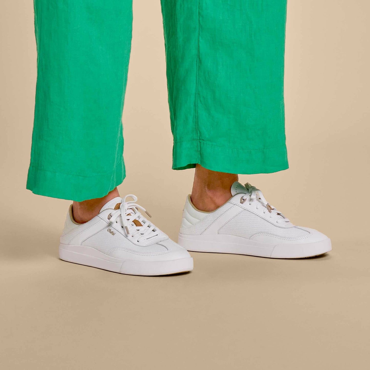 Olukai Kīlea Sneaker Shoes - White