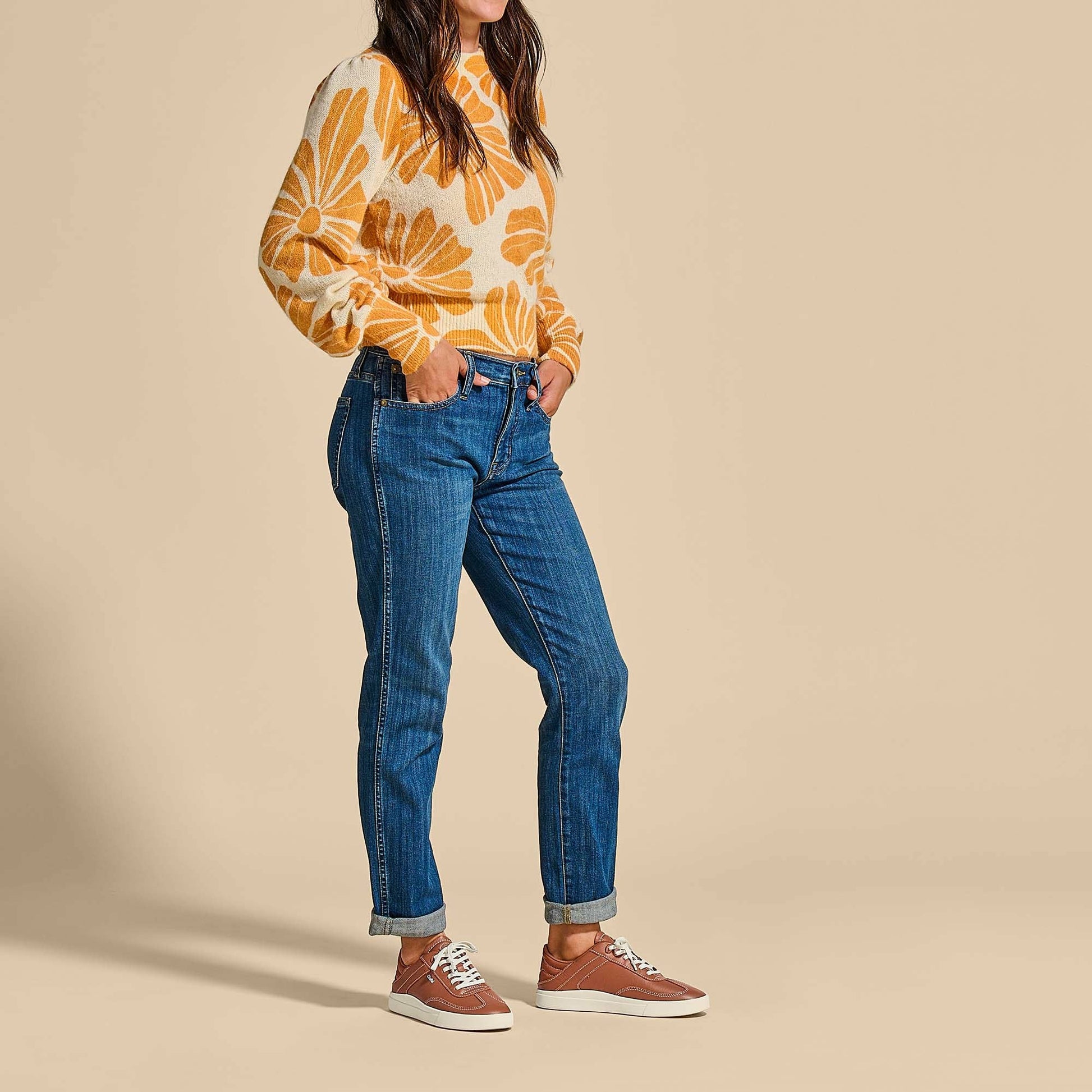 Olukai Hā‘upu Leather Sneakers - Fox