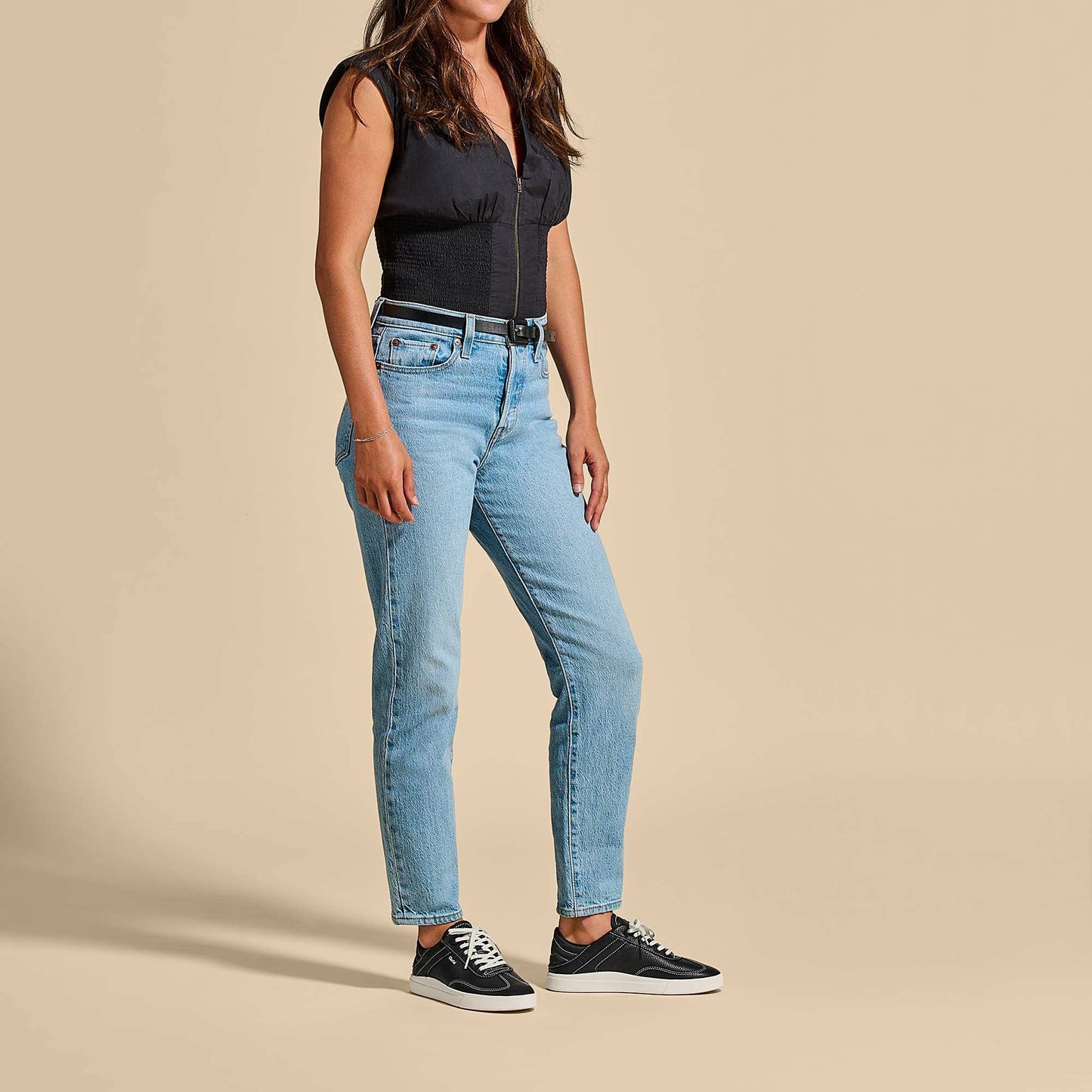Olukai Hā‘upu Leather Sneakers - Onyx
