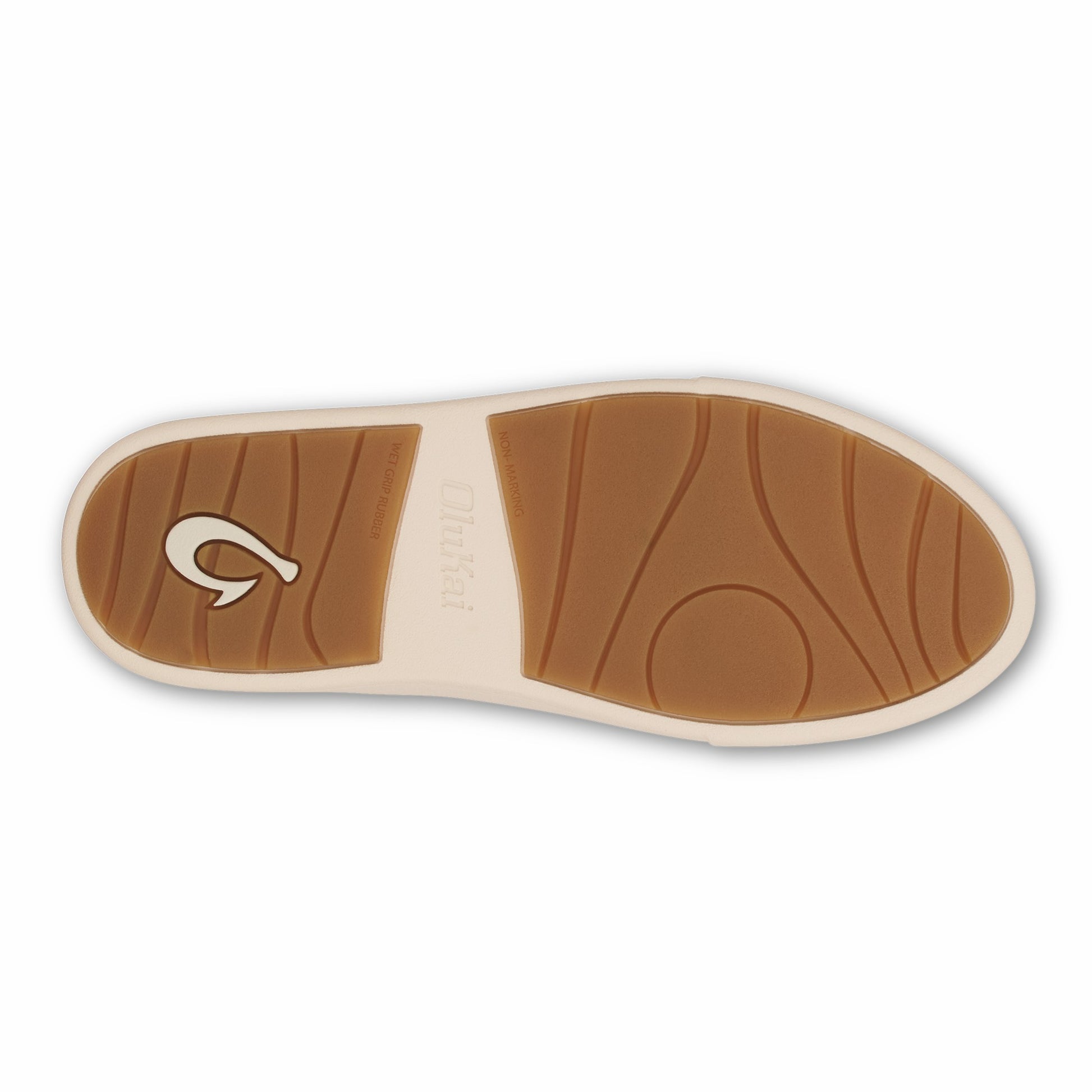 Olukai Hā‘upu Leather Sneakers - Navy / Off White