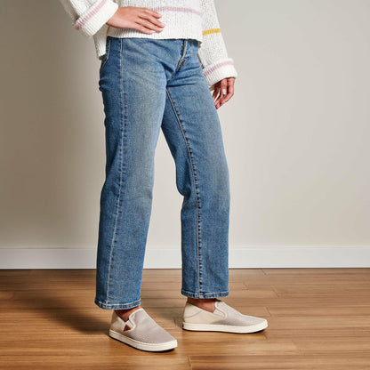 Olukai Pehuea Breathable Slip-On Sneakers - Tapa