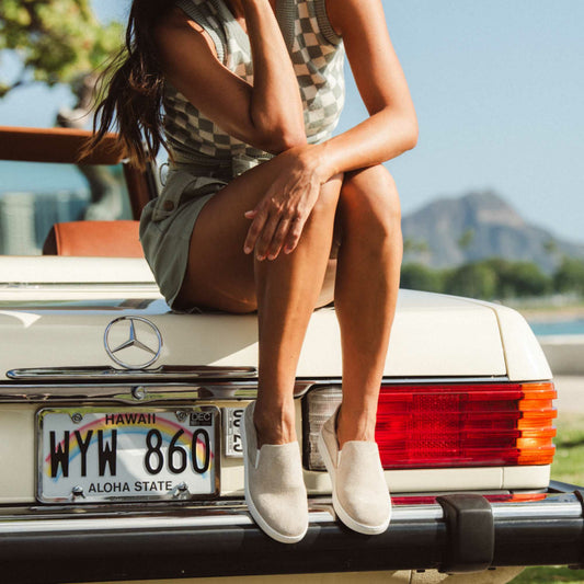Olukai Pehuea Luxe Suede Shoes - Tapa