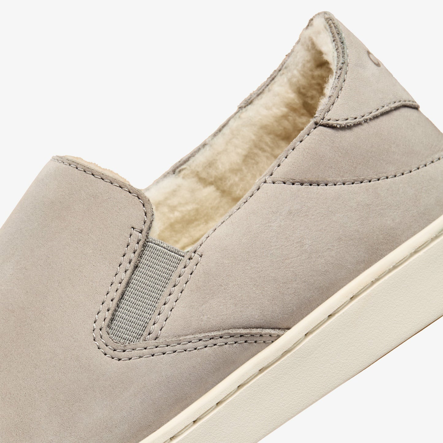Olukai Pehuea Cozy - Taupe Grey