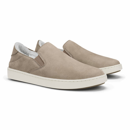 Olukai Pehuea Cozy - Taupe Grey