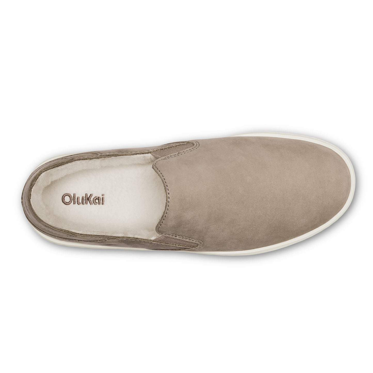 Olukai Pehuea Cozy - Taupe Grey