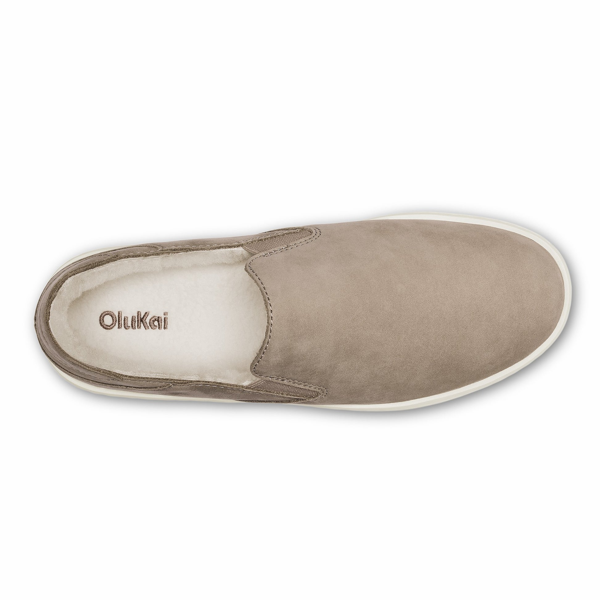 Olukai Pehuea Cozy - Taupe Grey