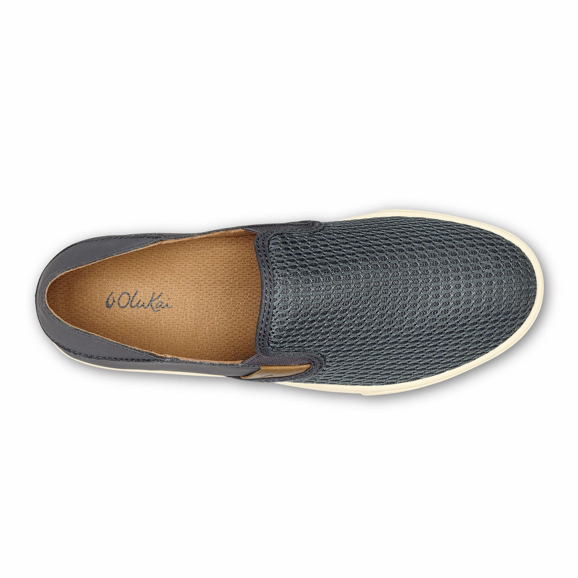 Olukai Pehuea Breathable Slip-On Sneakers - Pavement