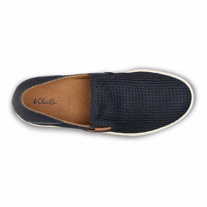 Olukai Pehuea Breathable Slip-On Sneakers - Trench Blue