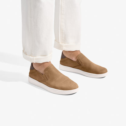 Olukai Pehuea Leather - Sahara / Toffee