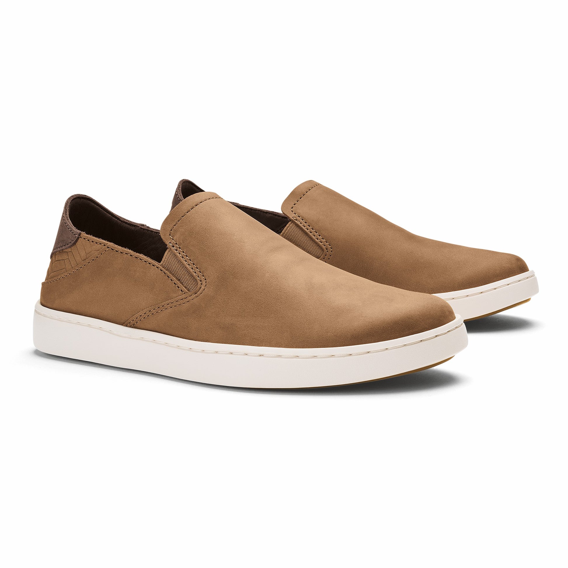 Olukai Pehuea Leather - Sahara / Toffee