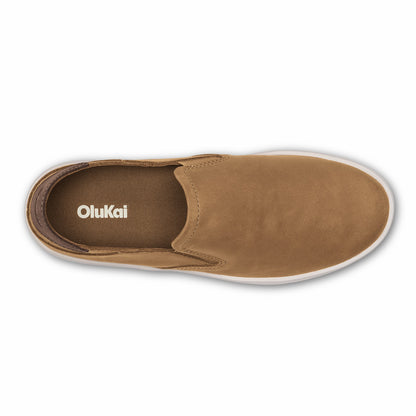 Olukai Pehuea Leather - Sahara / Toffee