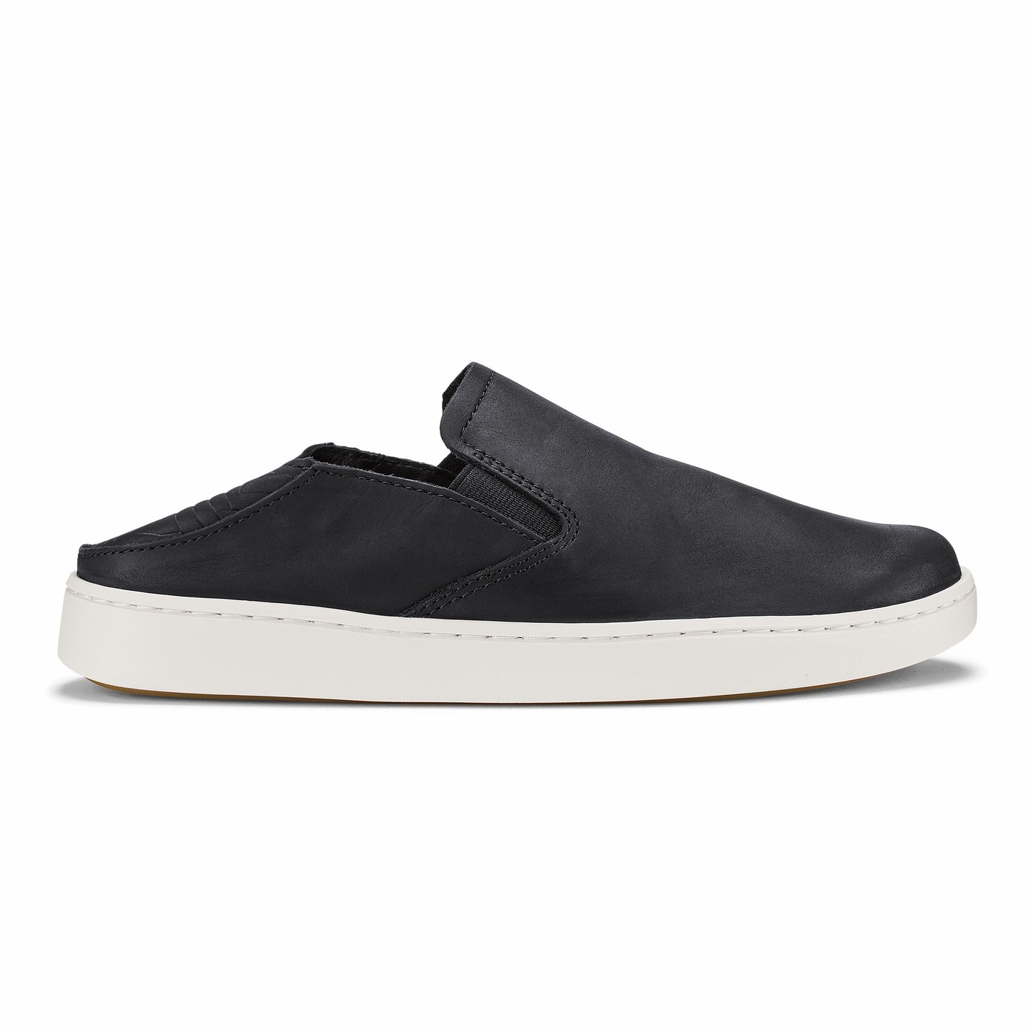 Olukai Pehuea Leather - Onyx / Onyx