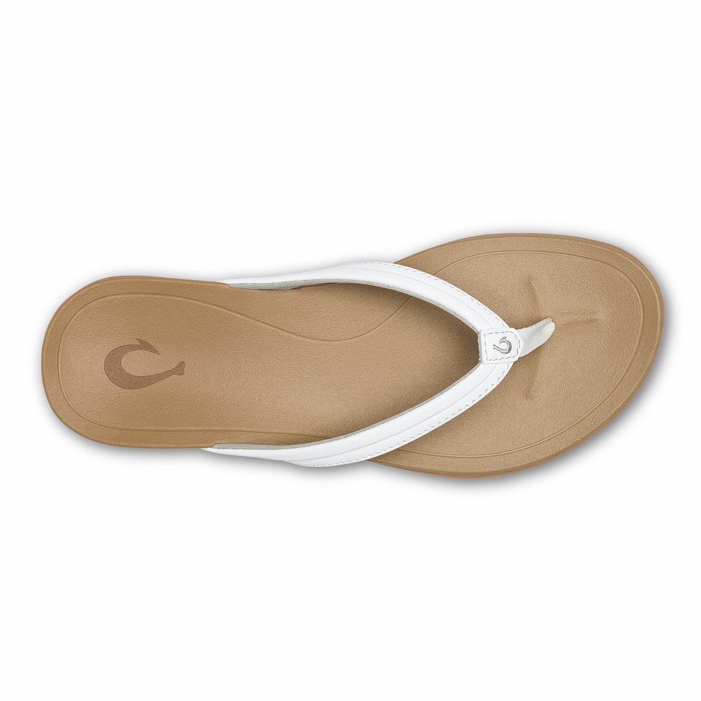 Olukai Ho‘ōpio Maluā - Bright White / Warm Sand