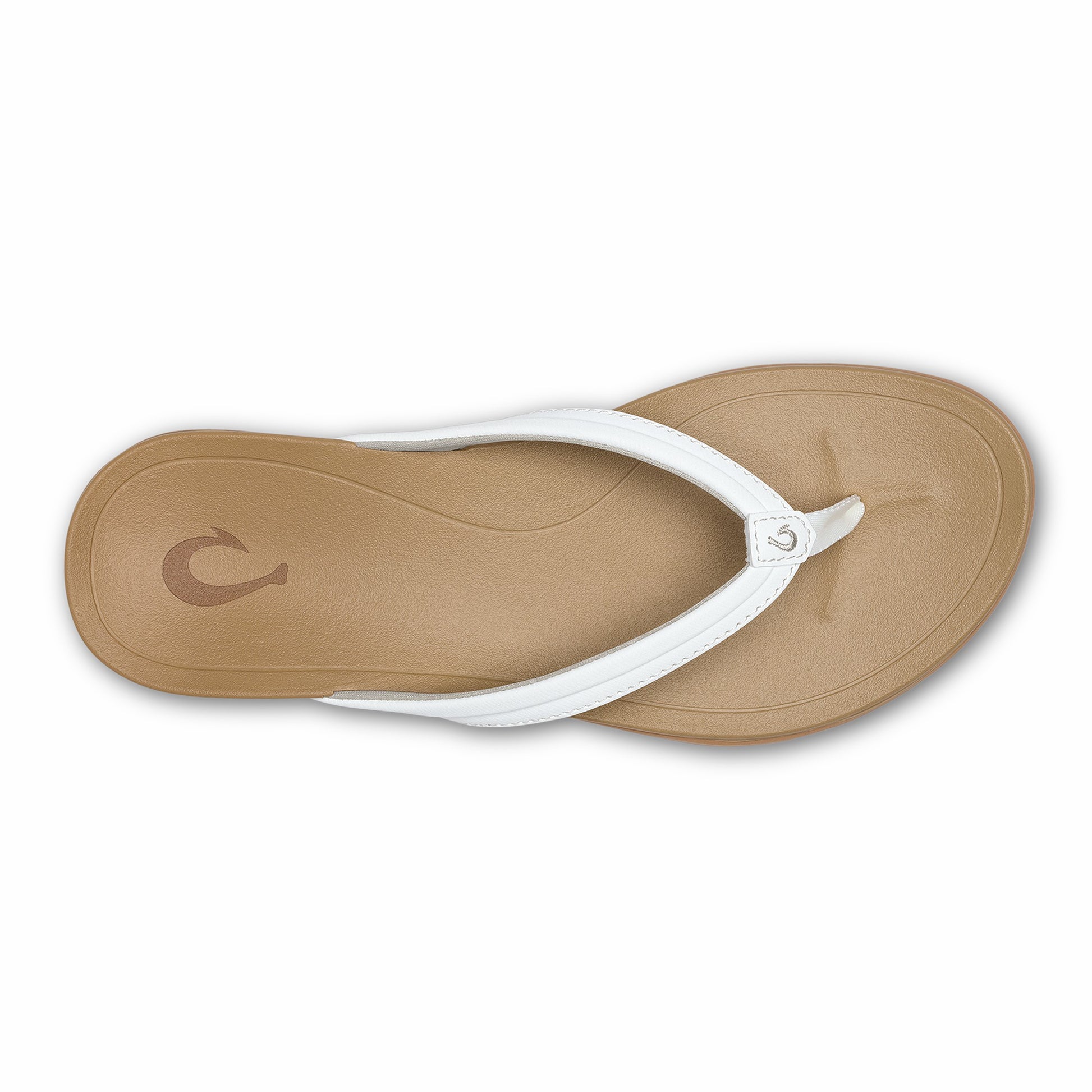 Olukai Ho‘ōpio Maluā - Bright White / Warm Sand