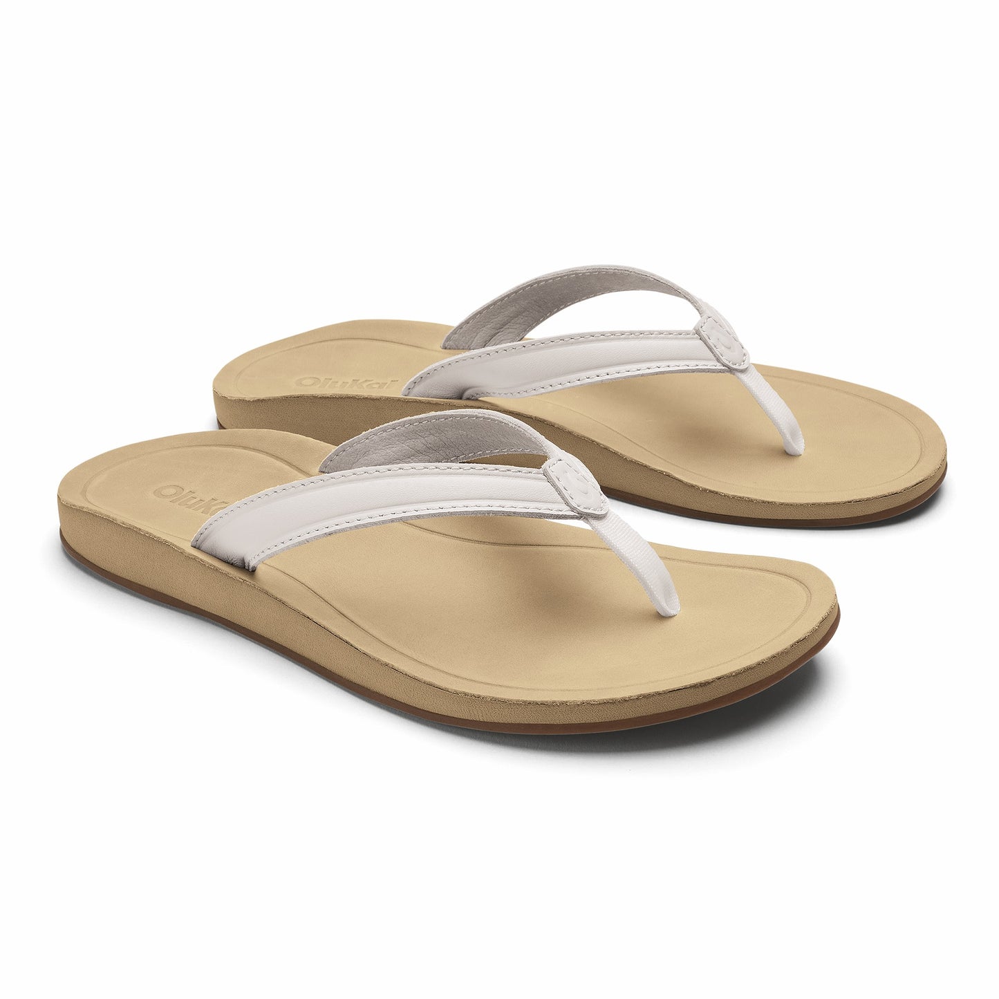 Olukai Southshore - Bright White / Warm Sand