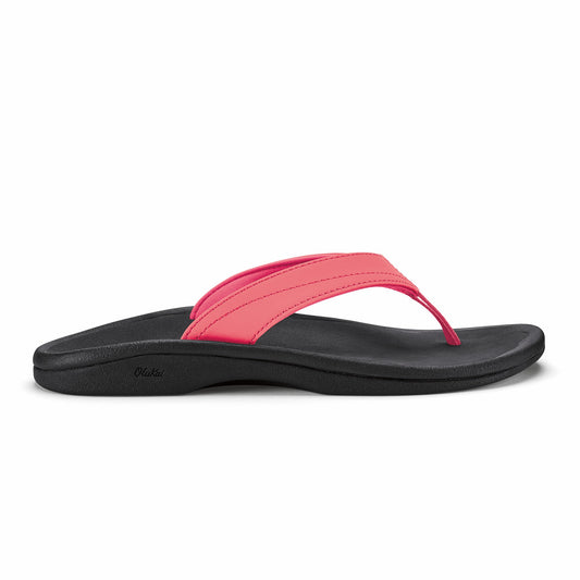 Olukai ‘Ohana - Hot Pink / Black