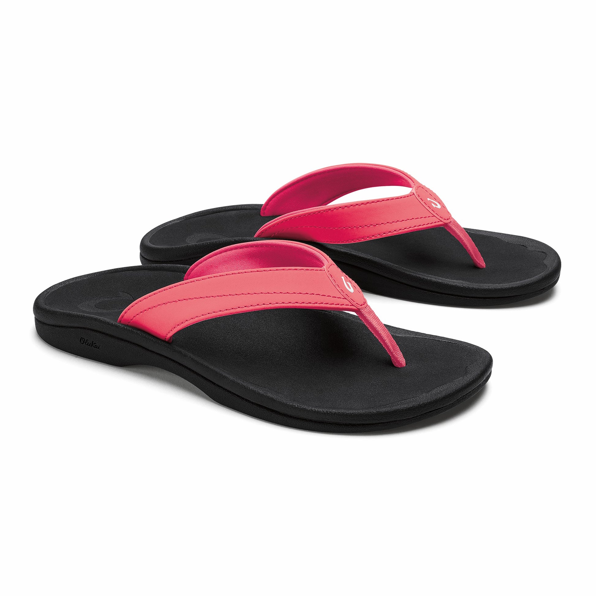 Olukai ‘Ohana - Hot Pink / Black